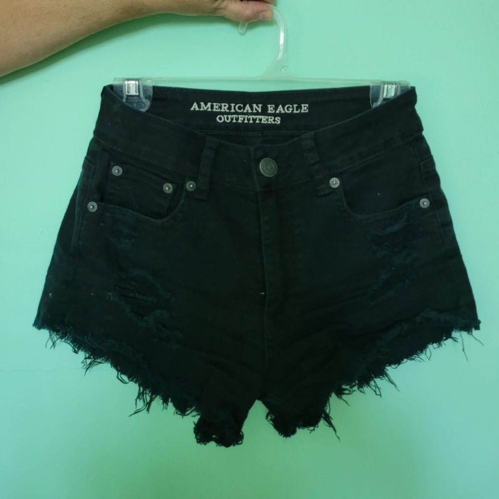 American Eagle Outfitters black shorts